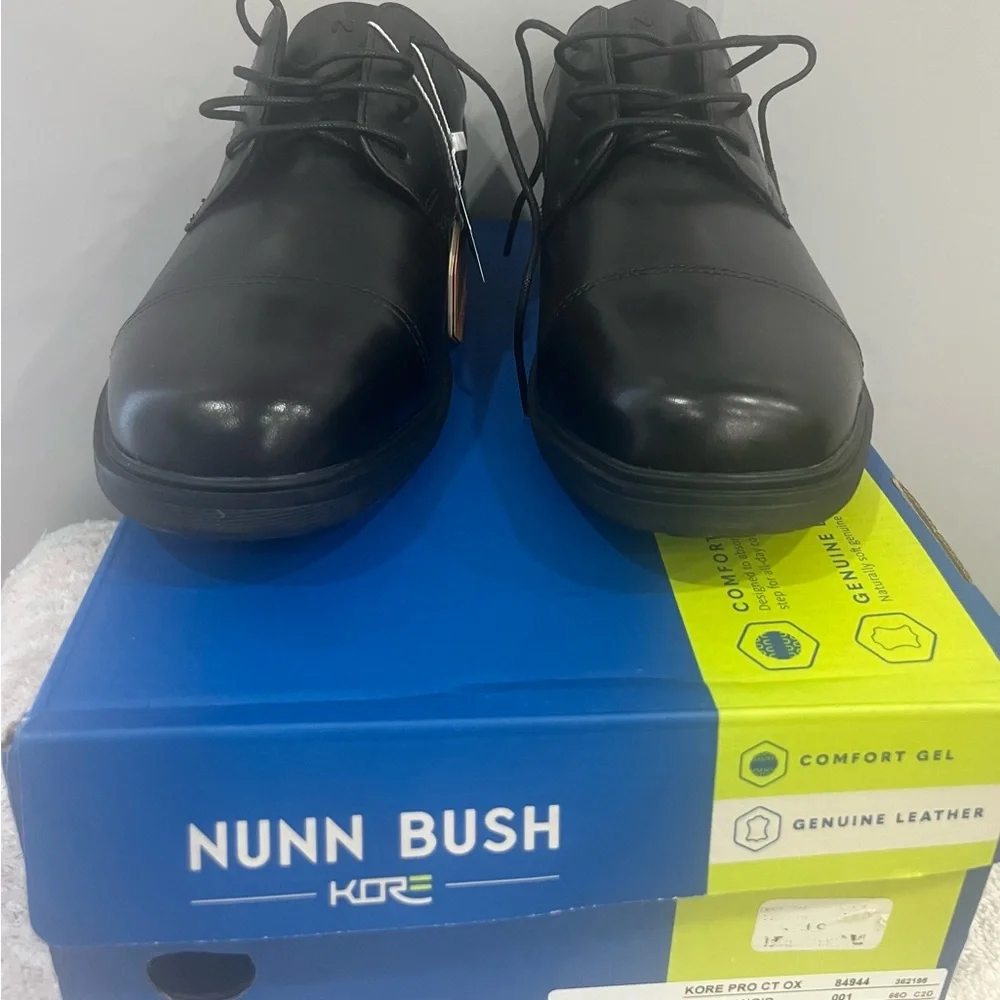 Nunn Bush Men's Classic‎ Black Leather